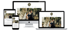 Tom Paris I Do wedding officiant site shown on multiple devices — responsive web design by KSL Graphics