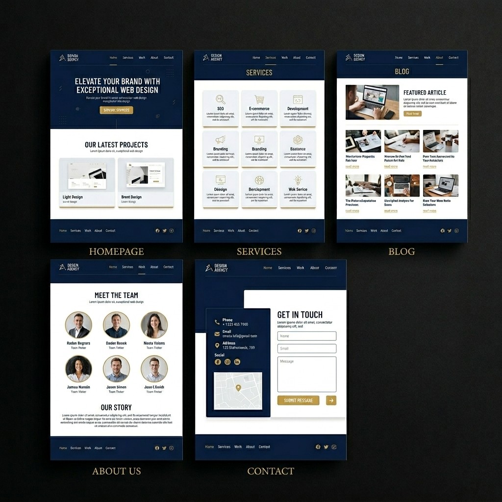 Pro web design package illustration — KSL Graphics