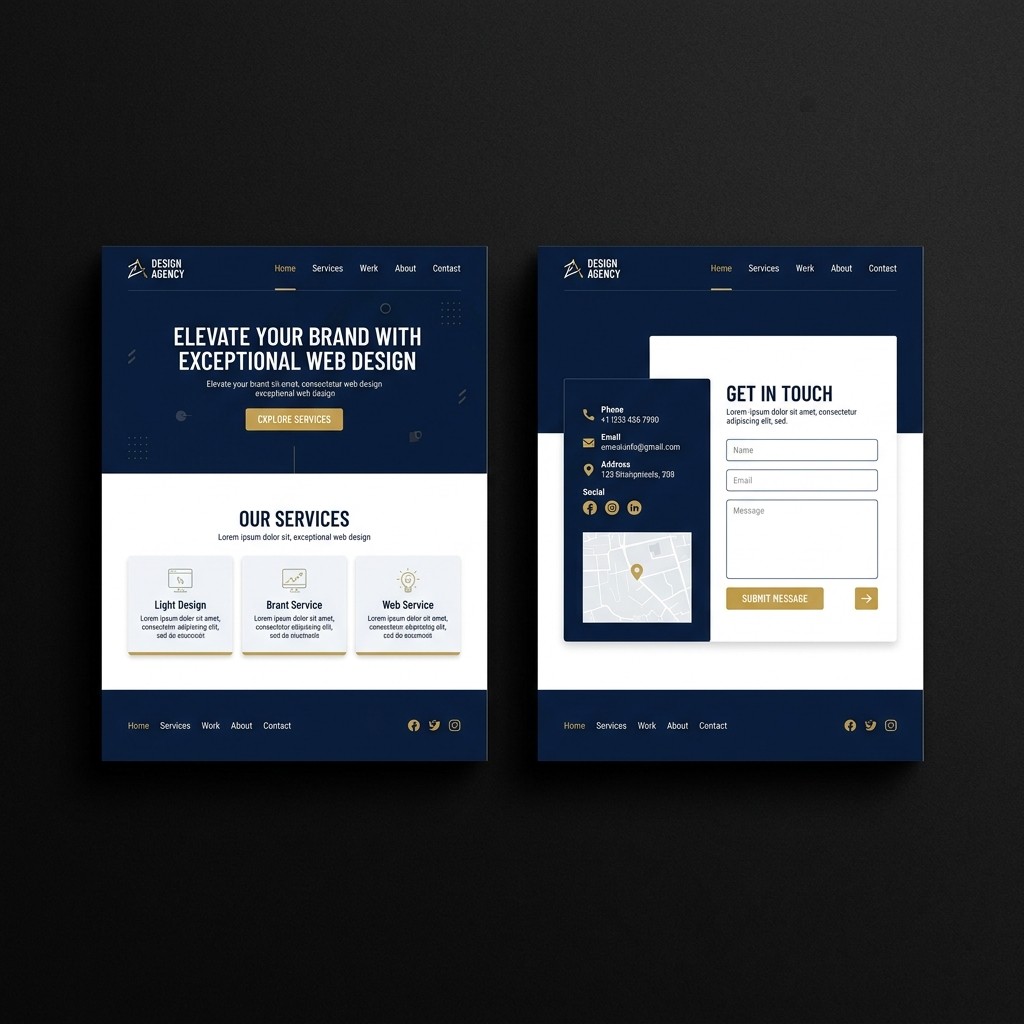 Starter web design package illustration — KSL Graphics