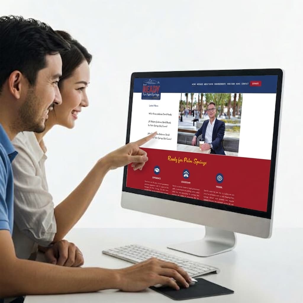 campaign website design services